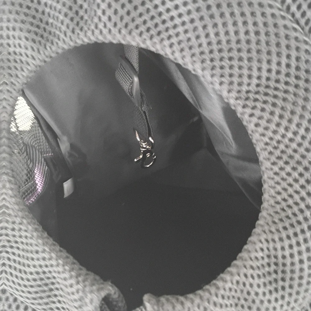 PetAmi Dog Carrier Backpack Small Pet Travel Hiking Bag Purple Black Mesh